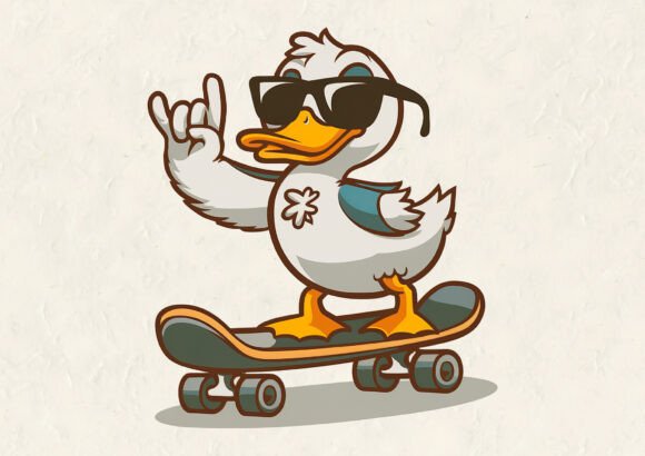 Cool Cute Animal Playing: Graphics for T-Shirt Designs