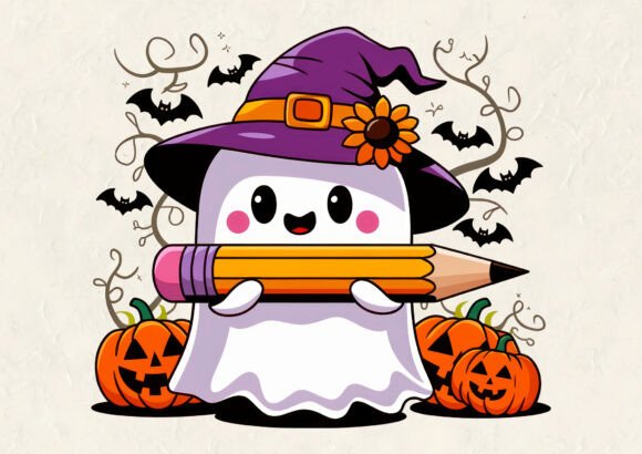 Halloween Teacher Graphics for T-Shirt Designs