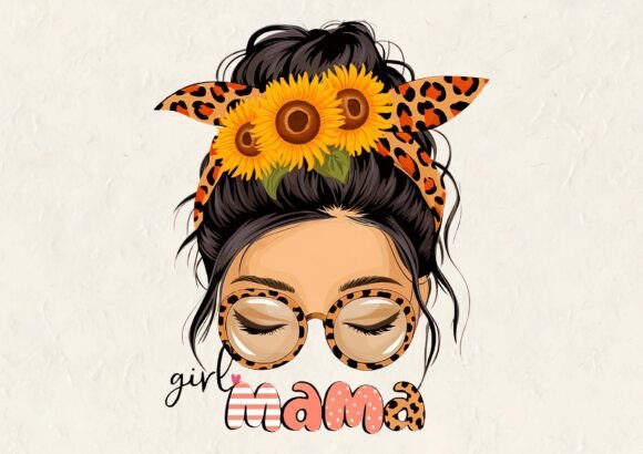 Mama's Girl PNG Graphics for T-Shirt Designs