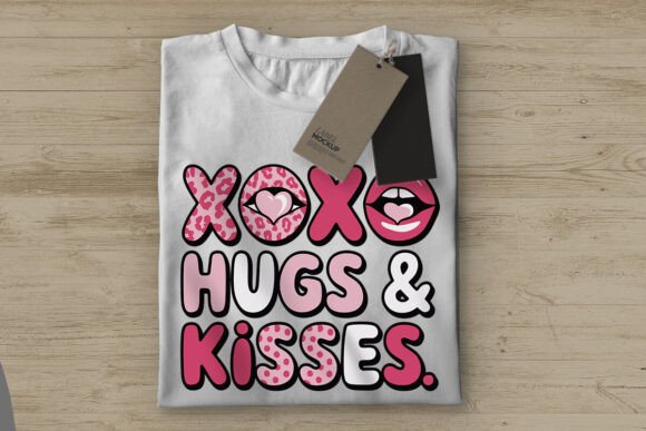Pink Glitter Leopard XOXO Valentine's Da