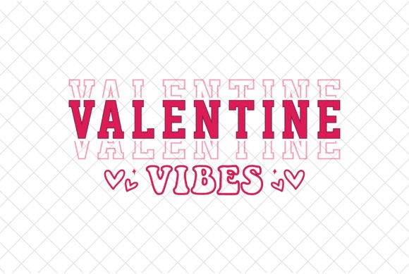 Valentine Vibes SVG, Varsity PNG Design Review